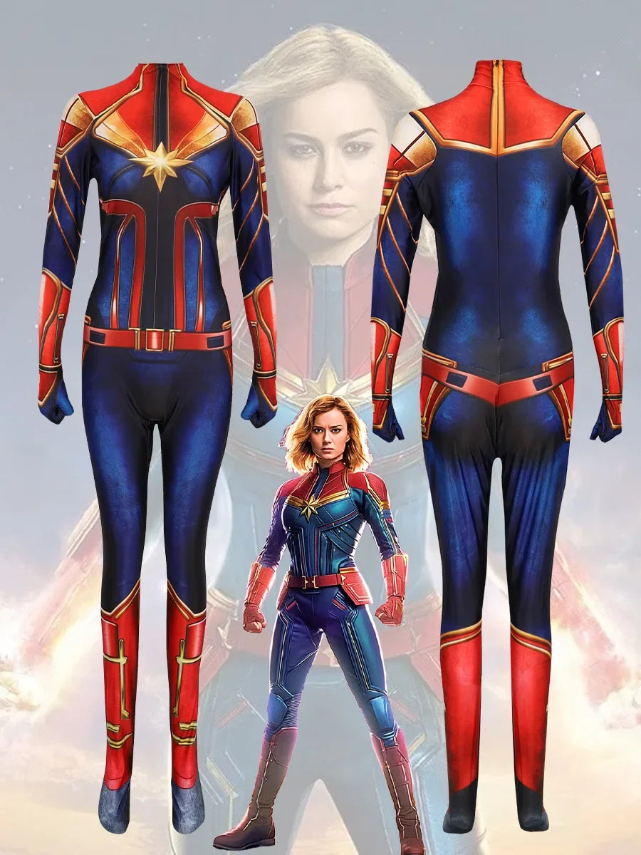 Cosplay kombinéza Captain Marvel – Carol Danvers, varianta 2
