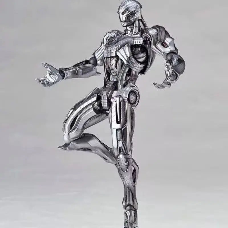 Ultron Revoltech Yamaguchi-figur – rörlig monokrom PVC