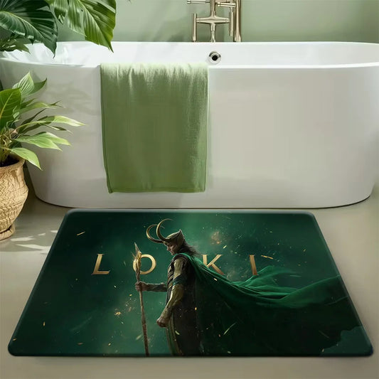 Covor Marvel Avengers - Design cu siluetă verde misterioasă