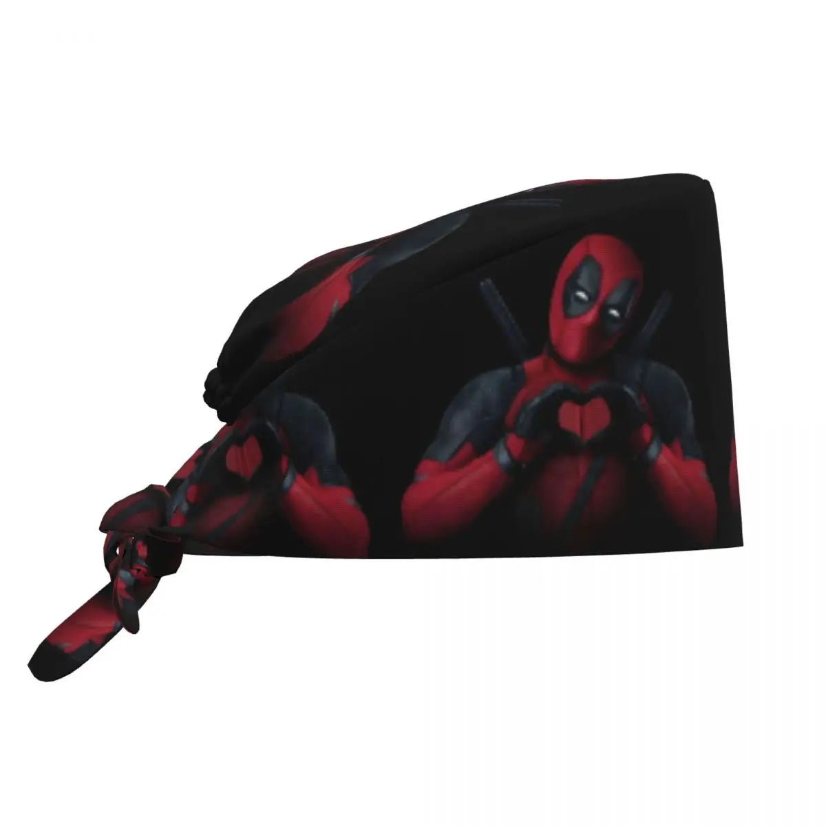 Bandană Deadpool - Inimă solo neagră