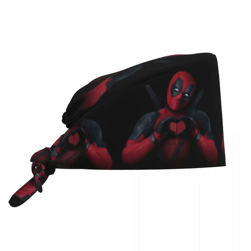 Bandană Deadpool - Inimă solo neagră
