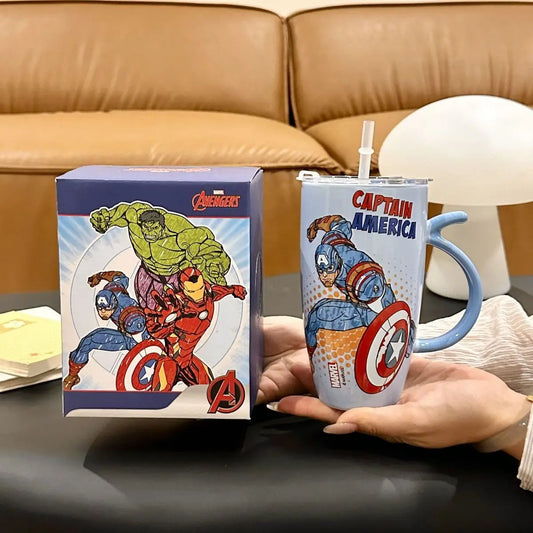 Avengers-krus Captain America – Lyseblåt
