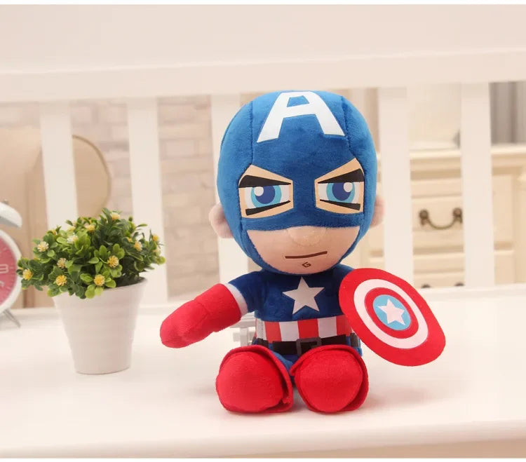 Pluș Avengers Captain America - jucărie de pluș de colecție, 27cm