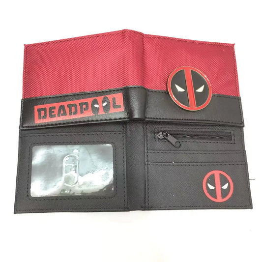 Bosszúállók Deadpool pénztárca – piros-fekete kétszínű