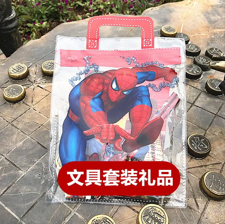 Set școlar Avengers – Gumă, ascuțitoare și carnețel