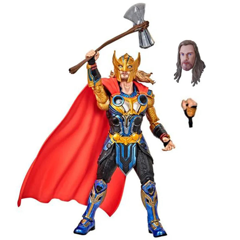 Avengers Jane Foster Mighty Thor-figur – Mjolnir-hammare