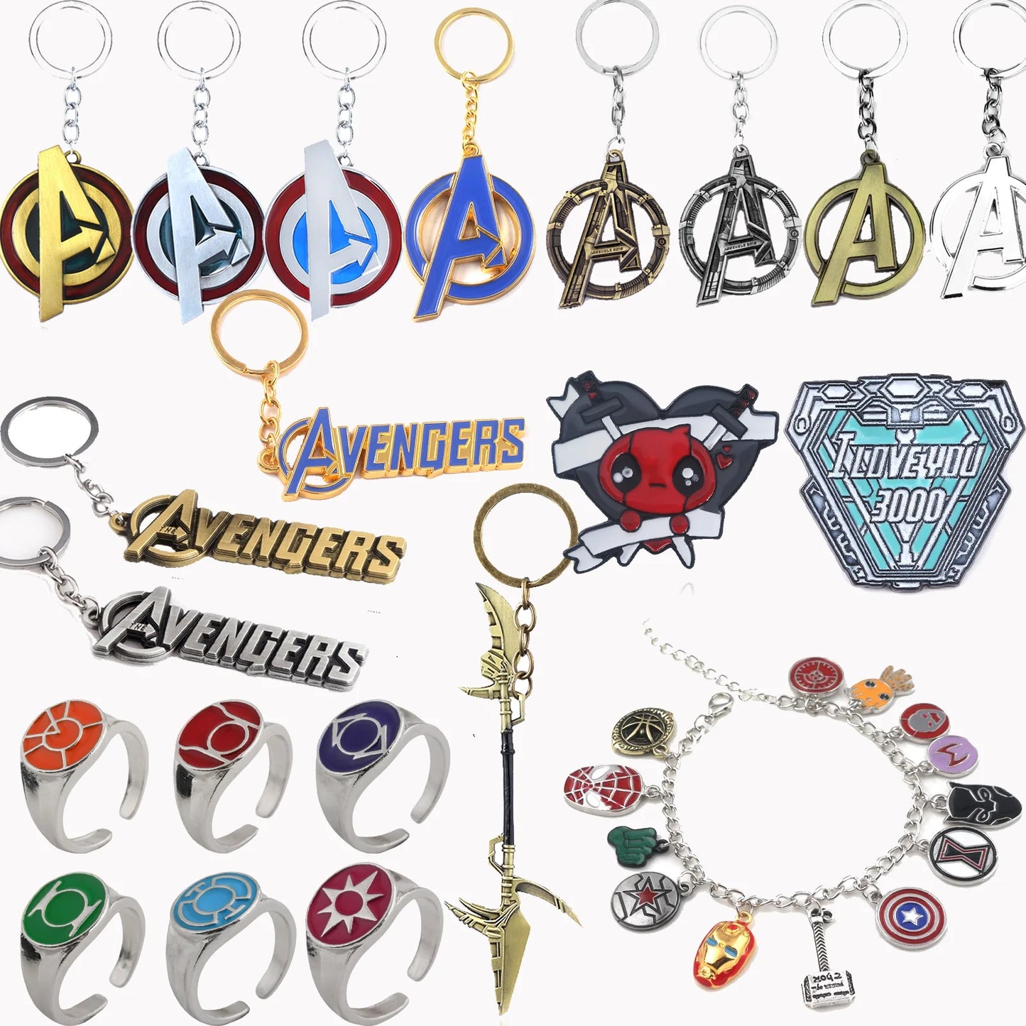 Deadpool Pin - Heart with Crossed Swords