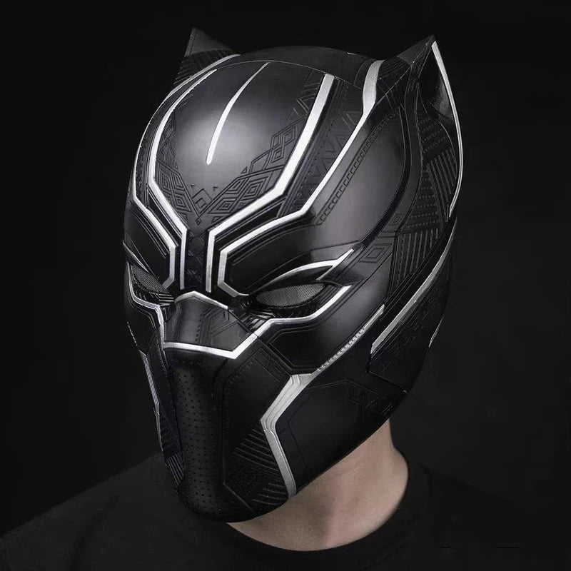 Black Panther Cosplay Helmet - 1:1 Scale, Wearable, High Detail
