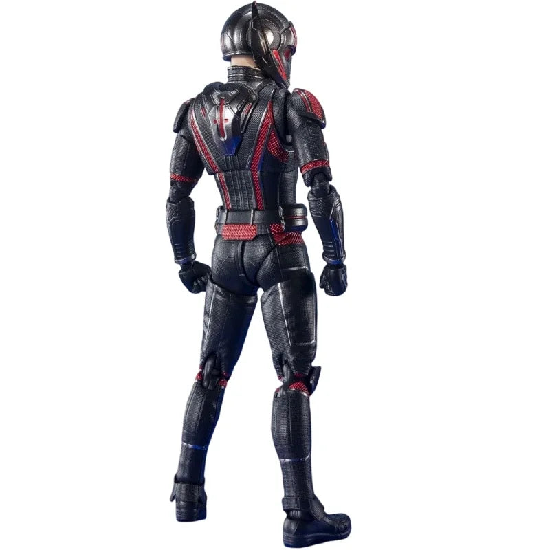 Figura S.H.Figuarts Homem-Formiga - Bandai Quantumania Fato Vermelho e Preto