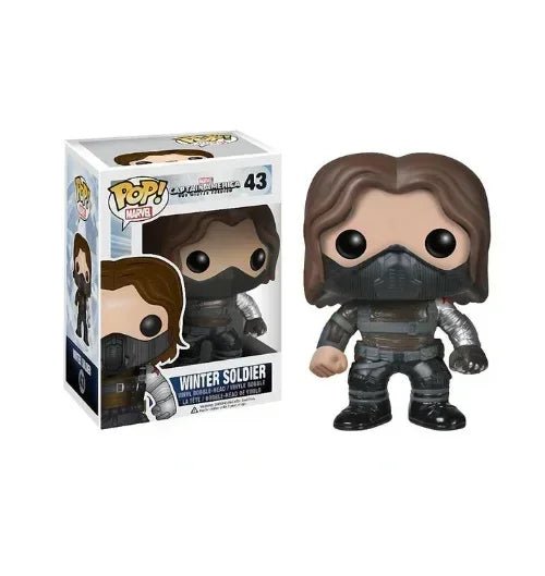 Figurka Funko Pop Avengers Winter Soldier – odhalený obličej #43