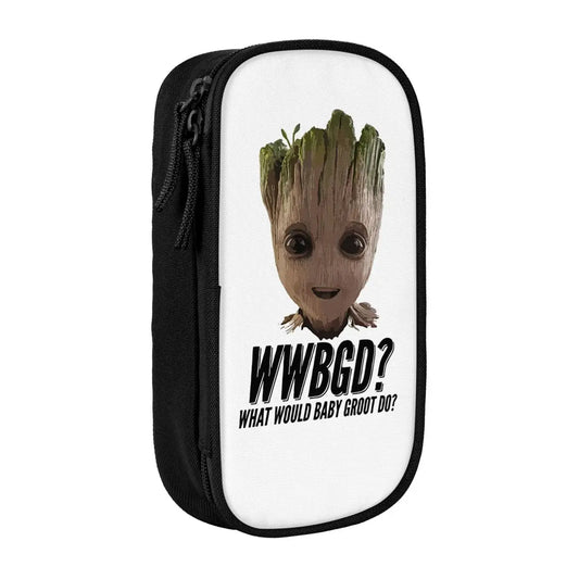 Avengers Baby Groot penalhus – WWBGD realistisk portræt