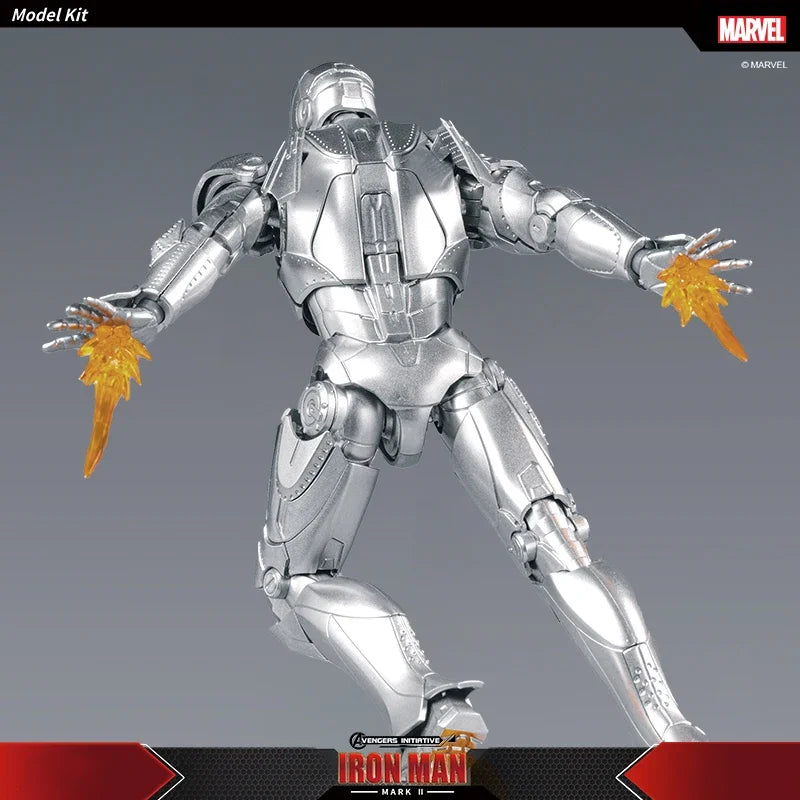 Figura Fondjoy Iron Man MK2 - Armadura prateada com caixa