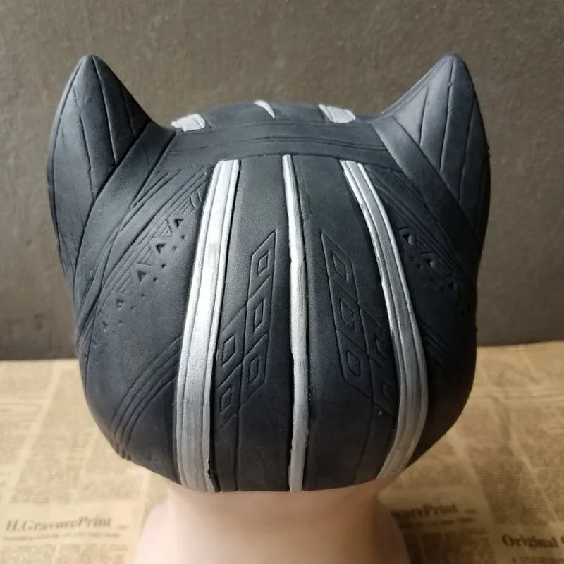Black Panther Cosplay Mask - Realistic Full Silicone Helmet