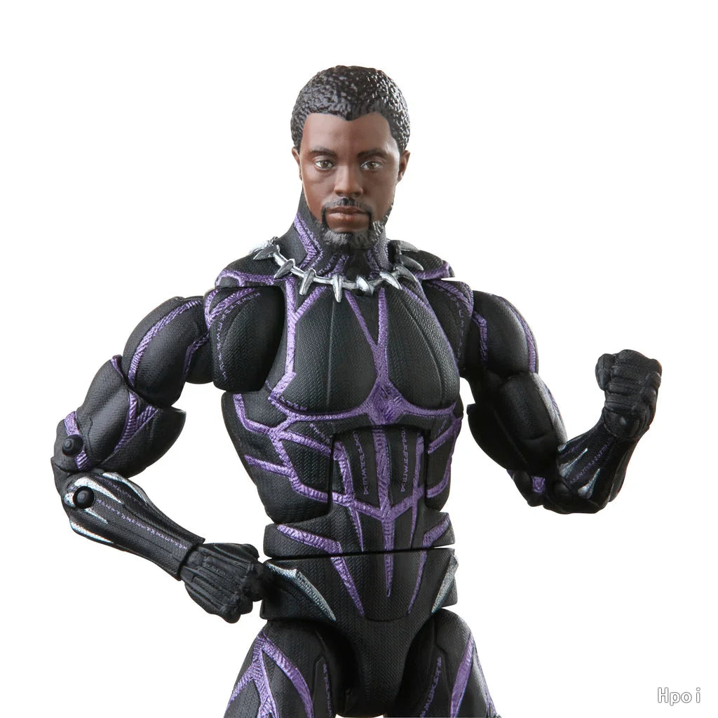 Hasbro Marvel Legends Black Panther figura – fekete-lila, mozgatható jelmez