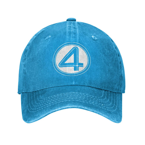 Șapcă Fantastic Four - Denim turcoaz decolorat