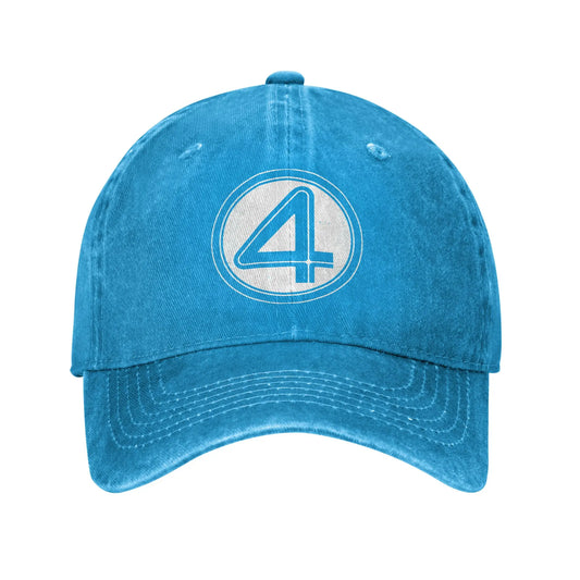 Șapcă Fantastic Four - Denim turcoaz decolorat
