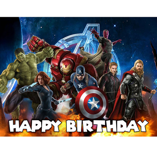 Narozeninový plakát Avengers Ultron – Všechno nejlepší k narozeninám