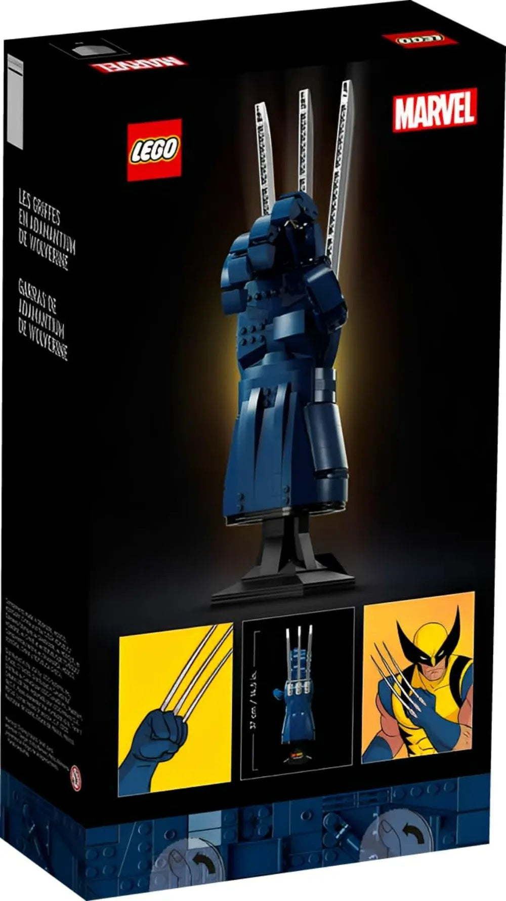 LEGO Marvel 76250 - Ghearele de adamantium ale lui Wolverine X-Men '97, 596 de piese
