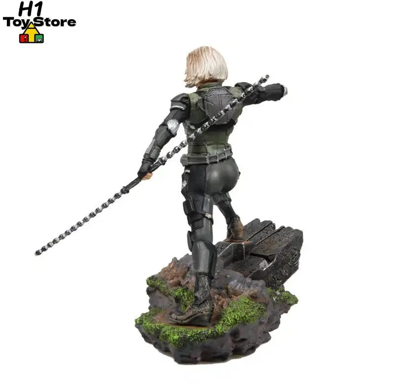 Avengers Black Widow-staty – scen 1/10 i samlarförpackning
