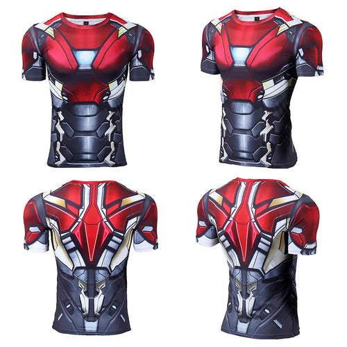 Avengers Thor 3D kompressziós póló – Élénkpiros
