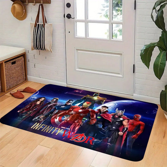 Předložka Marvel Avengers Infinity War – design siluet na noční modři
