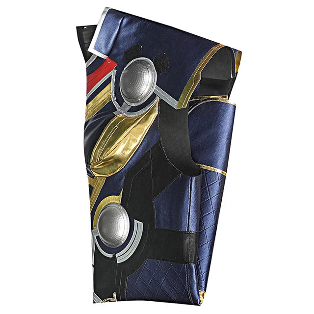 Costum de cosplay Thor Love and Thunder – combinezon Odinson cu pelerină roșie și armură