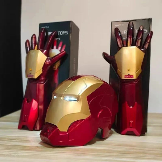 Maska Avengers Iron Man – LED helma, 55 cm, akční figurka