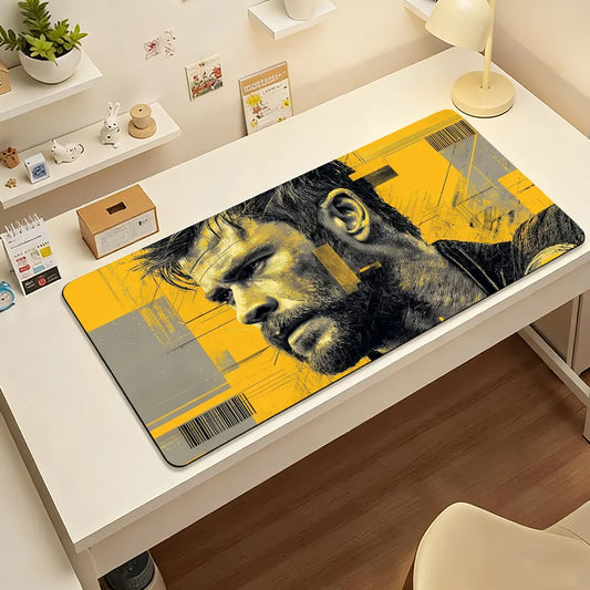 Podložka pod myš Thor – žlutý dvoubarevný design