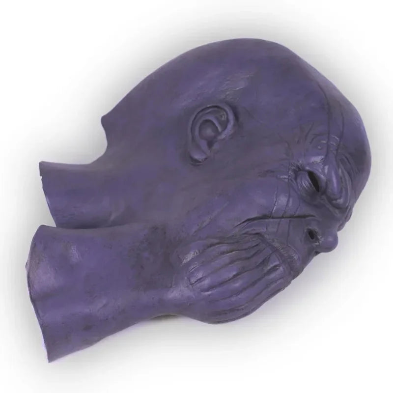 Thanos-latexmaske – Halloween-cosplay