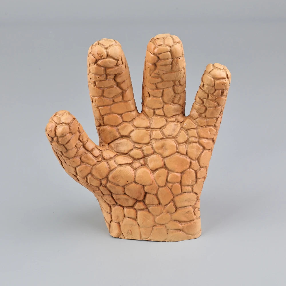 Maske og handsker The Thing – Fantastic Four-cosplay i latex til voksne