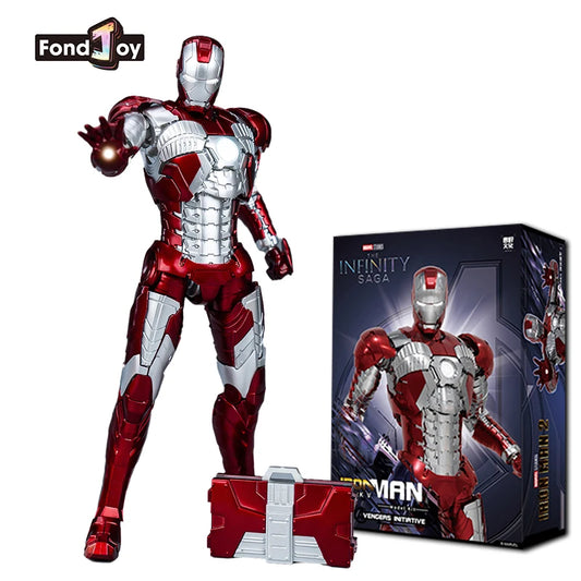 Figurka Fondjoy Iron Man MK5 – červeno-stříbrné brnění s krabičkou