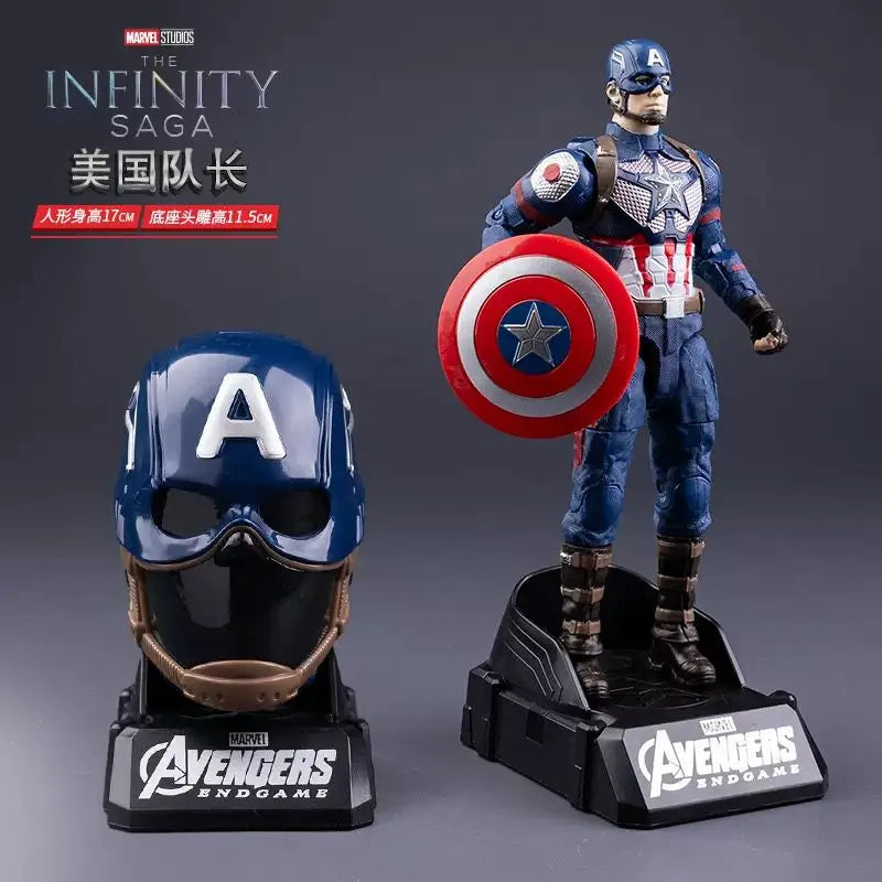 Captain America Endgame-figur med hjälm – Avengers Collection