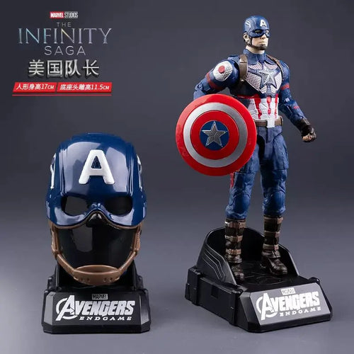 Captain America Endgame-figur med hjälm – Avengers Collection