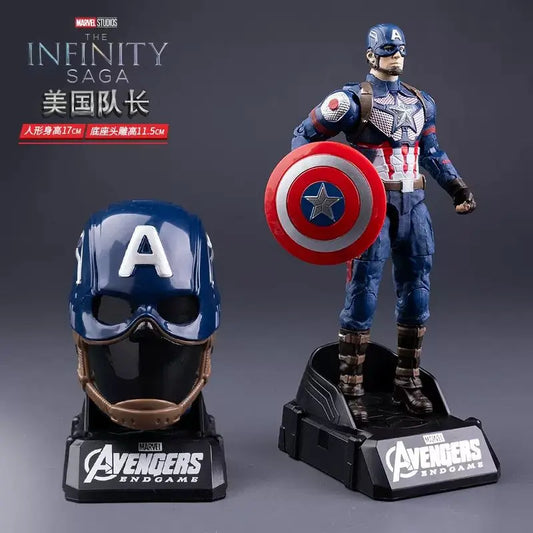 Captain America Endgame-figur med hjälm – Avengers Collection