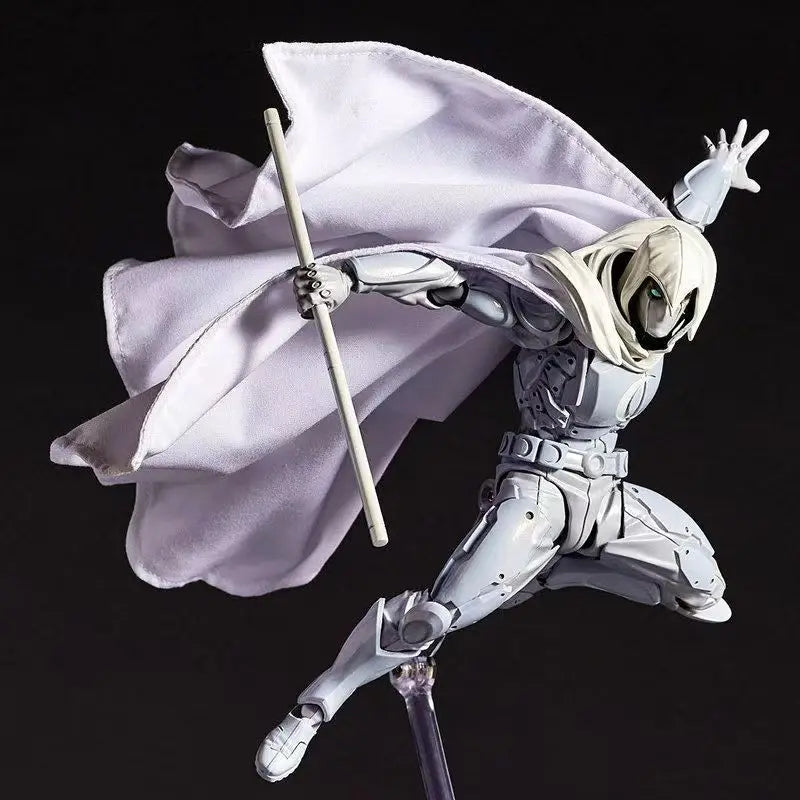 Figurină Moon Knight – armură albă cu pelerină