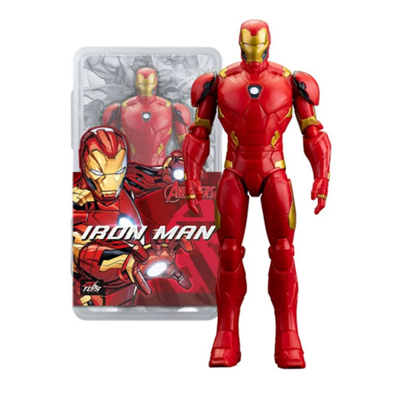 Avengers készlet – több karakteres kollekció: Iron Man, Thor, Hulk, Spider-Man, 18 cm