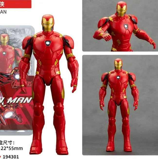 Figurka Iron Man – červeno-zlaté brnění