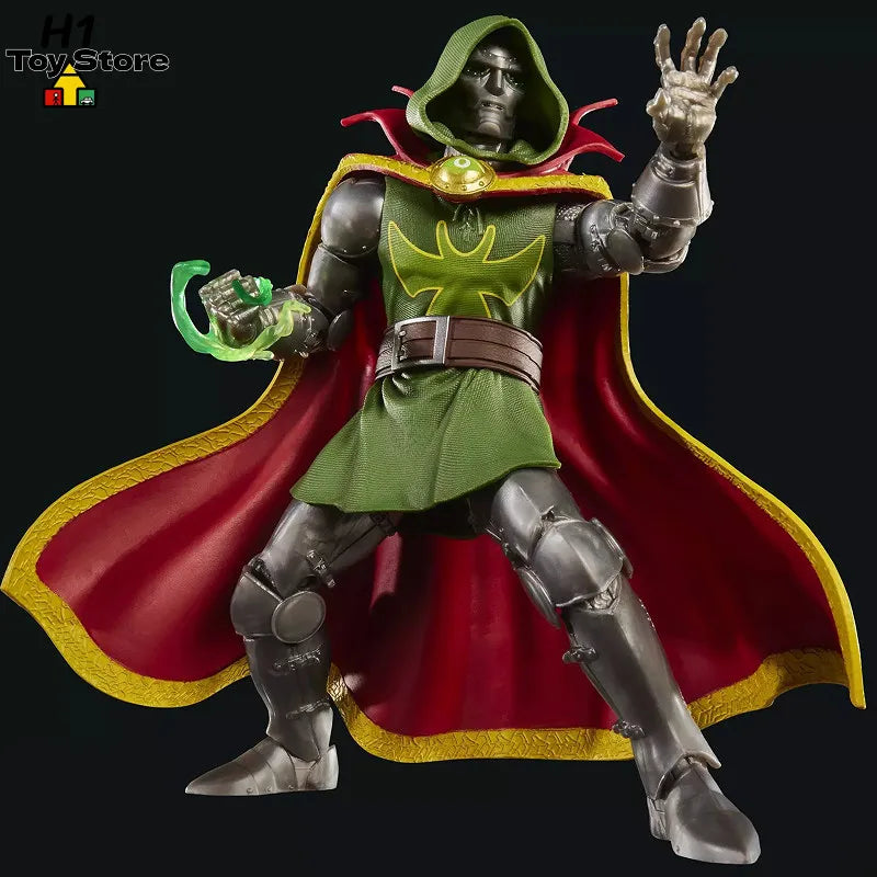 Figurine Marvel Legends Doctor Doom – échelle 1/12, effets magiques verts
