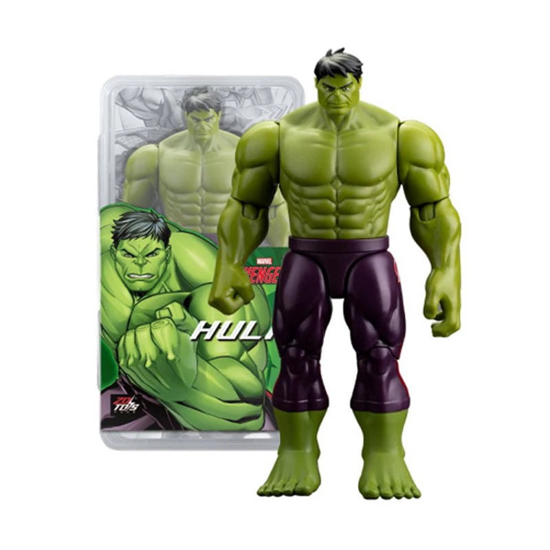 Avengers készlet – több karakteres kollekció: Iron Man, Thor, Hulk, Spider-Man, 18 cm