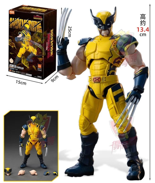 Figura Wolverine Articulada - Coleção X-Men