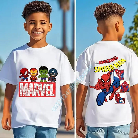 The Amazing Spider-Man T-shirt för barn – actionpose på ryggen