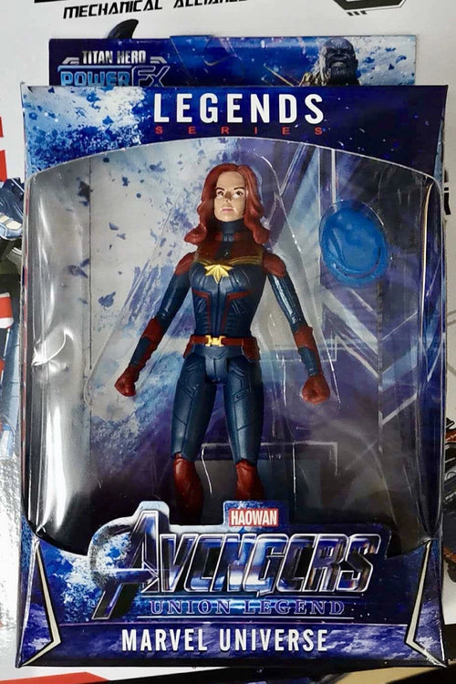 Captain Marvel-figur – Kampsæt