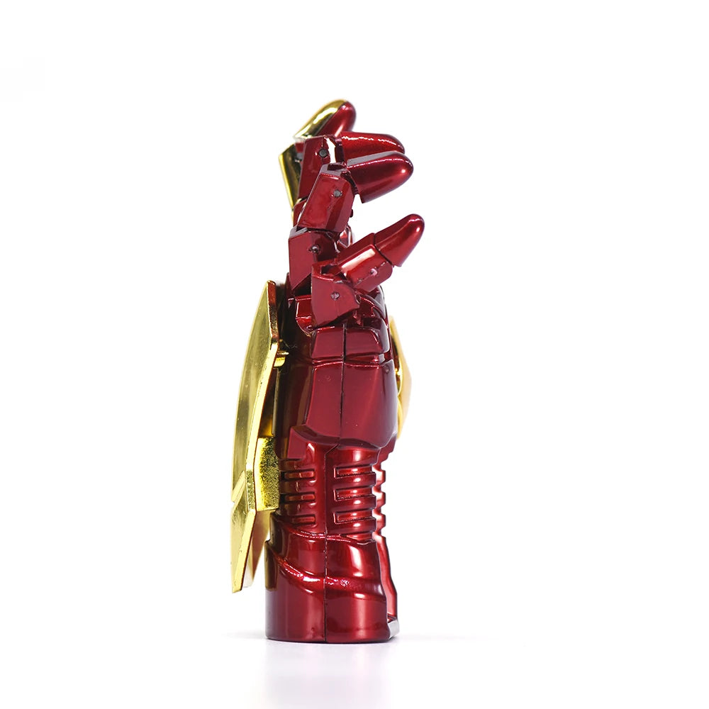 Pen USB Mão Robótica do Iron Man – Vermelho e dourado, 4 a 512GB