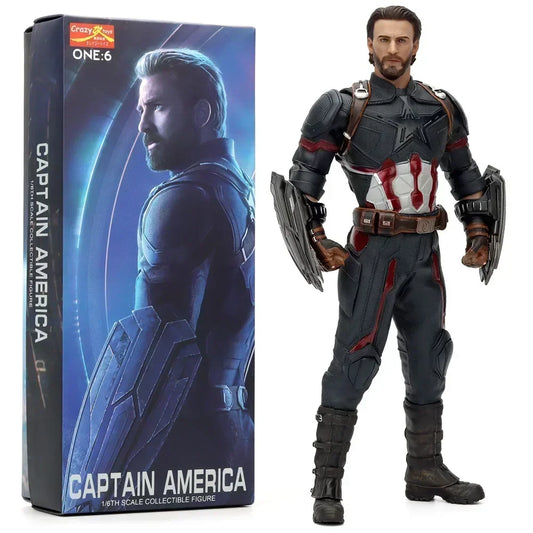 Bosszúállók Amerika Kapitány figura – modern változat, 1/6