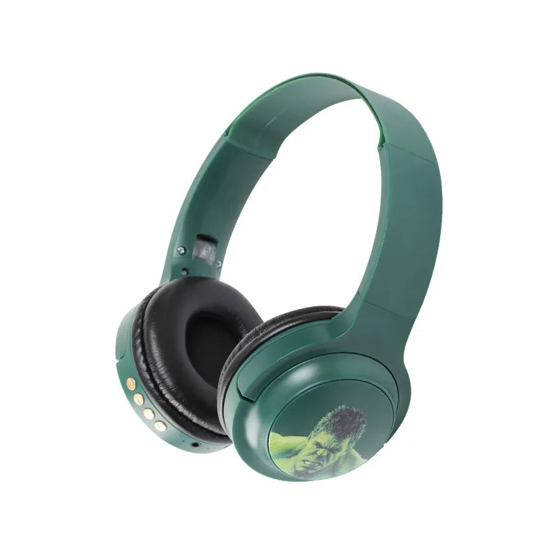 Bosszúállók Hulk Bluetooth-fejhallgató – zöld