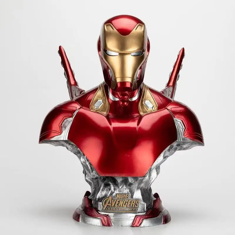 Bust luminos din rășină Iron Man MK85 – Aripioare nano