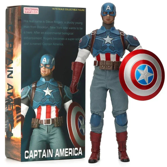 Bosszúállók Amerika Kapitány figura – klasszikus pajzs, 1/6