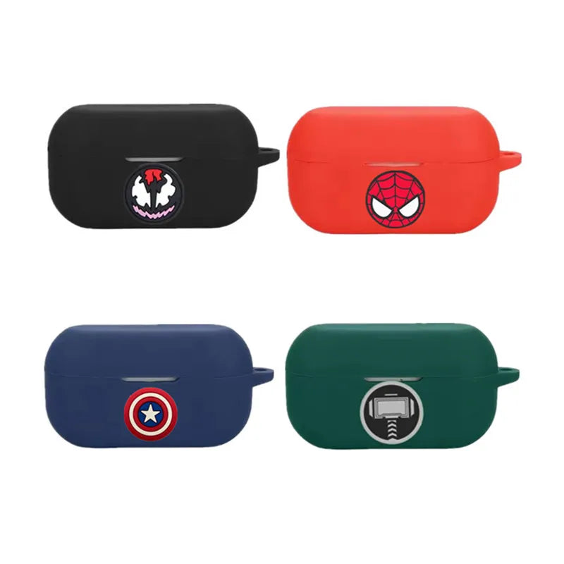 Avengers Captain America-öronsnäcksfodral – Marinblå sköld