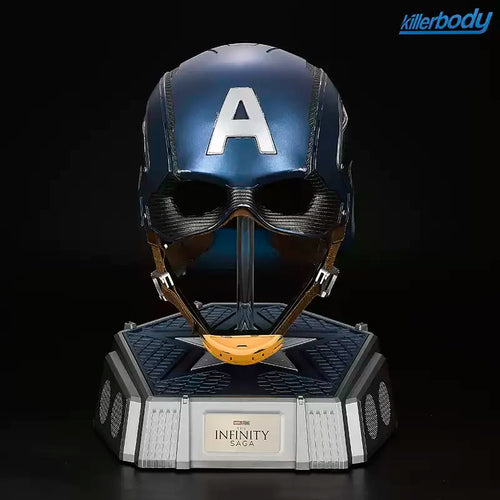 Killerbody Captain America Helmet - Infinity Saga Metal, 1:1 Scale