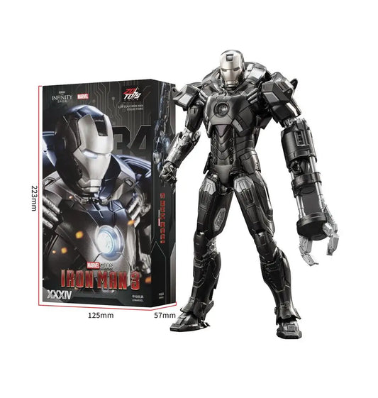 Figurină ZD Toys Iron Man MK34 - variantă cu cutia XXXIV